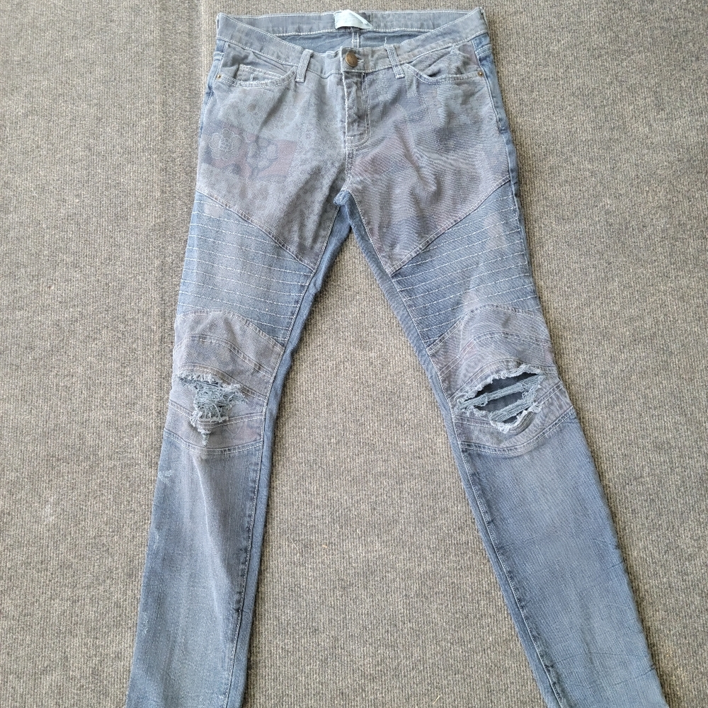 Current/Elliott The Moto ankle skinny
